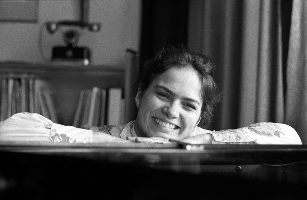 Эва Поблоцкая с своей квартире, Гданьск, 1980, фото: Ежи Пенкальский/РАР